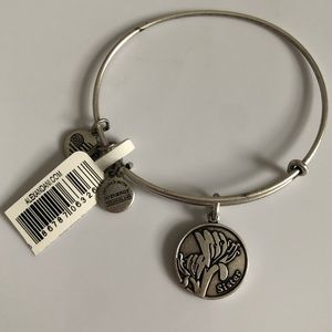 Alex and Ani “Sister” Flower Bracelet